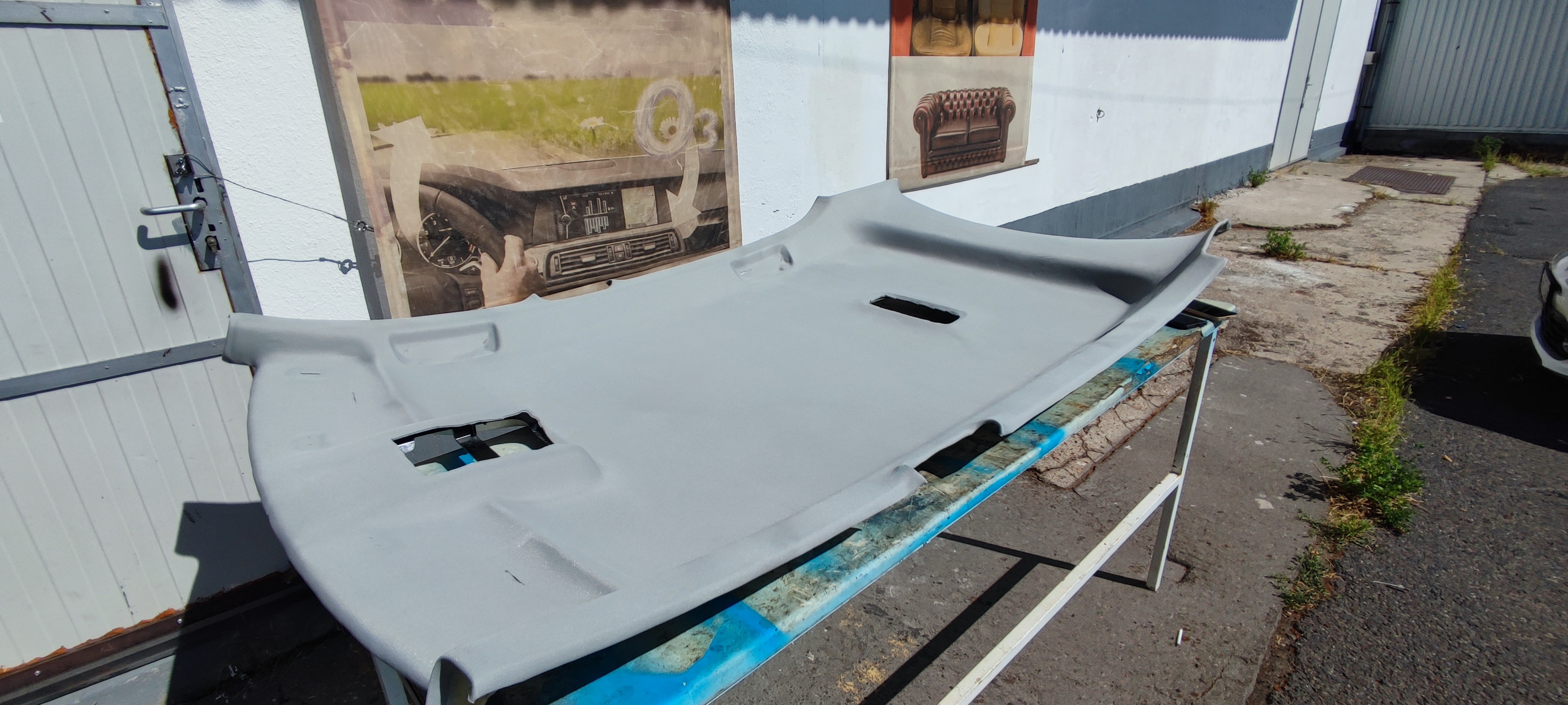 Tetőkárpit csere után – feszes, gyári megjelenés